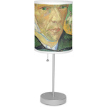 Van Gogh's Self Portrait with Bandaged Ear Lamp with Drum Shade