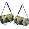 Van Gogh's Self Portrait with Bandaged Ear Duffle bag large front and back sides