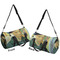 Van Gogh's Self Portrait with Bandaged Ear Duffle bag small front and back sides