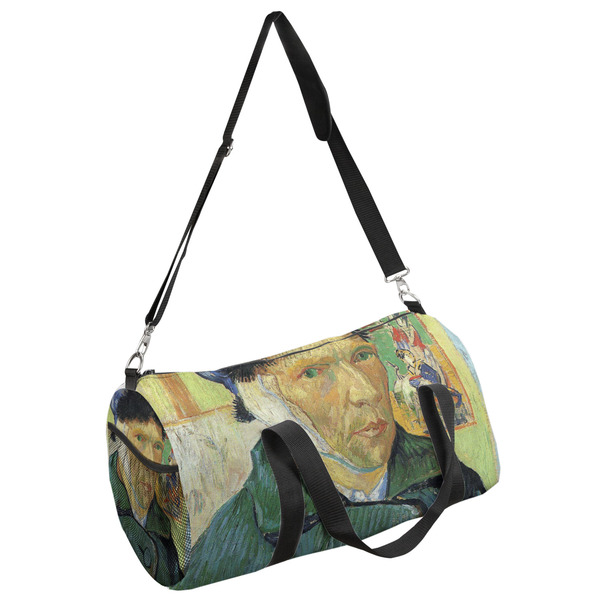 Custom Van Gogh's Self Portrait with Bandaged Ear Duffel Bag - Large