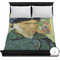 Van Gogh's Self Portrait with Bandaged Ear Duvet Cover - Queen - On Bed