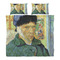 Van Gogh's Self Portrait with Bandaged Ear Duvet Cover Set - King - Alt Approval