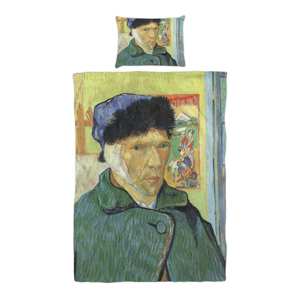 Van Gogh's Self Portrait with Bandaged Ear Duvet Cover Set - Twin XL - Alt Approval