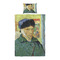 Van Gogh's Self Portrait with Bandaged Ear Duvet Cover Set - Twin XL - Alt Approval