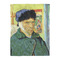 Van Gogh's Self Portrait with Bandaged Ear Duvet Cover - Twin - Front