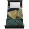 Van Gogh's Self Portrait with Bandaged Ear Duvet Cover - Twin - On Bed - No Prop