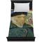Van Gogh's Self Portrait with Bandaged Ear Duvet Cover - Twin XL - On Bed - No Prop