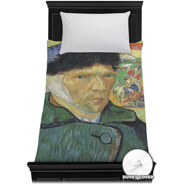 Custom Van Gogh's Self Portrait with Bandaged Ear Duvet Cover - Twin XL