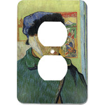 Van Gogh's Self Portrait with Bandaged Ear Electric Outlet Plate