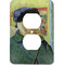 Van Gogh's Self Portrait with Bandaged Ear Electric Outlet Plate - Front