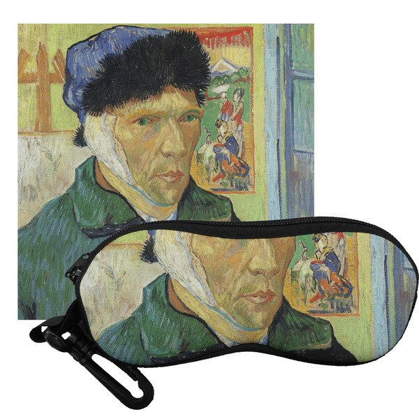 Custom Van Gogh's Self Portrait with Bandaged Ear Eyeglass Case & Cloth