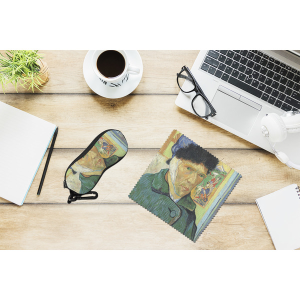 Van Gogh's Self Portrait with Bandaged Ear Eyeglass Case and Cloth Set - LIFESTYLE