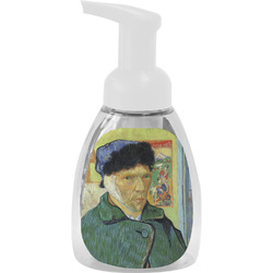 Van Gogh's Self Portrait with Bandaged Ear Foam Soap Bottle - White