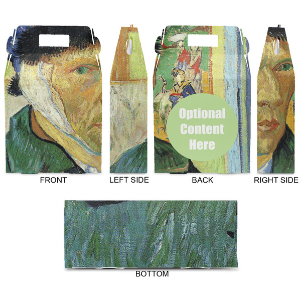 Van Gogh's Self Portrait with Bandaged Ear Gable Favor Box - Approval