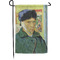 Van Gogh's Self Portrait with Bandaged Ear Garden Flag & Garden Pole