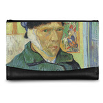Van Gogh's Self Portrait with Bandaged Ear Genuine Leather Women's Wallet - Small