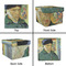 Van Gogh's Self Portrait with Bandaged Ear Gift Boxes with Lid - Canvas Wrapped - Medium - Approval