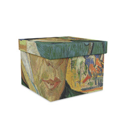Van Gogh's Self Portrait with Bandaged Ear Gift Box with Lid - Canvas Wrapped - Medium