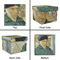 Van Gogh's Self Portrait with Bandaged Ear Gift Boxes with Lid - Canvas Wrapped - Small - Approval