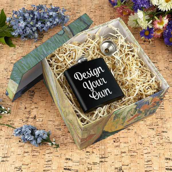 Van Gogh's Self Portrait with Bandaged Ear Gift Boxes with Lid - Canvas Wrapped - X-Large - In Context