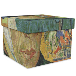Van Gogh's Self Portrait with Bandaged Ear Gift Box with Lid - Canvas Wrapped - XX-Large