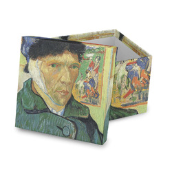 Van Gogh's Self Portrait with Bandaged Ear Gift Box with Lid - Canvas Wrapped