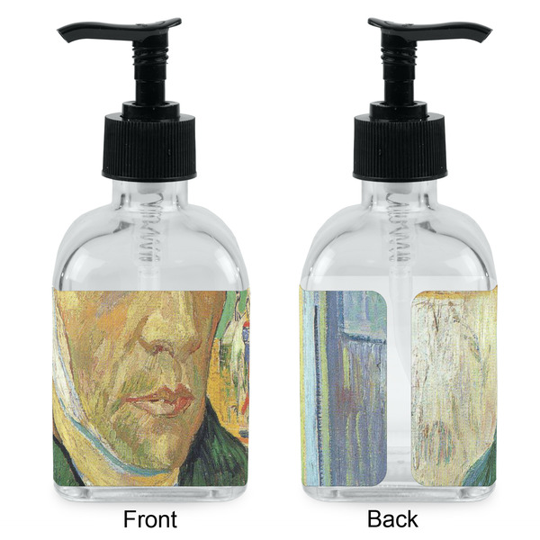 Van Gogh's Self Portrait with Bandaged Ear Glass Soap/Lotion Dispenser - Approval
