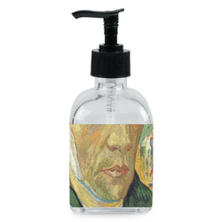 Van Gogh's Self Portrait with Bandaged Ear Glass Soap & Lotion Bottle - Single Bottle