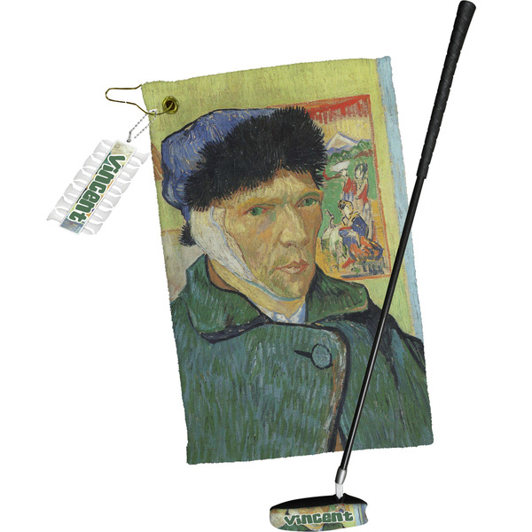 Van Gogh's Self Portrait with Bandaged Ear Golf Gift Kit (Full Print)