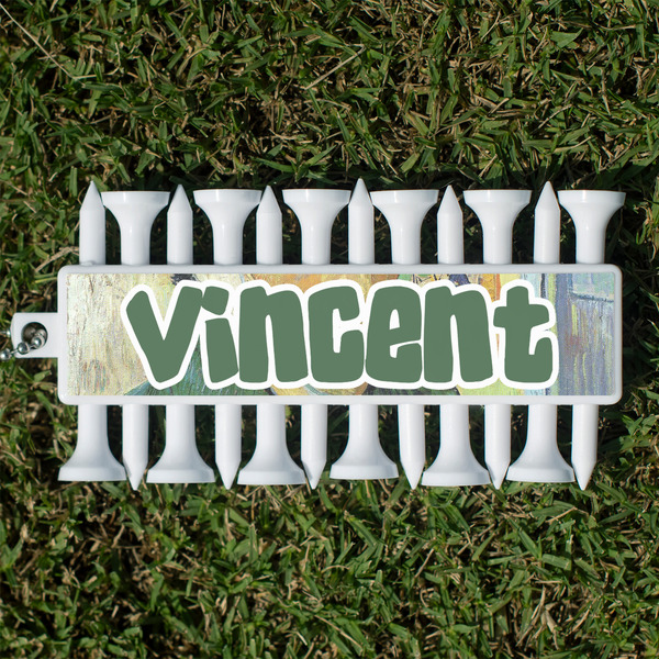 Van Gogh's Self Portrait with Bandaged Ear Golf Tees & Ball Markers Set - Front