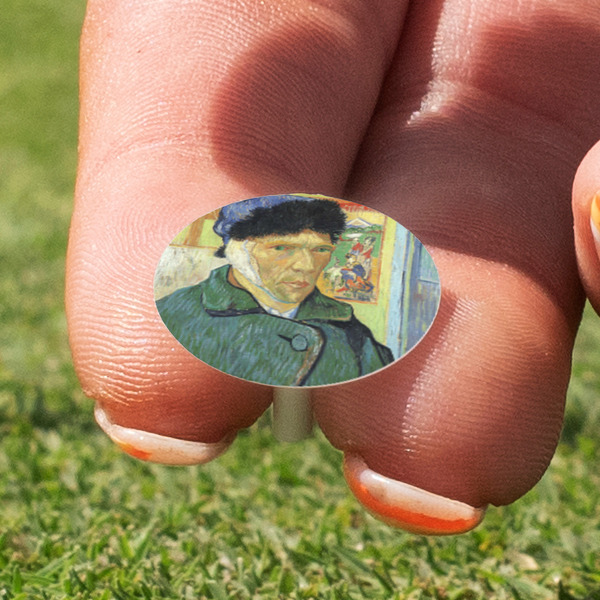 Van Gogh's Self Portrait with Bandaged Ear Golf Tees & Ball Markers Set - Marker