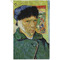 Van Gogh's Self Portrait with Bandaged Ear Golf Towel (Personalized) - APPROVAL (Small Full Print)