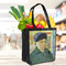 Van Gogh's Self Portrait with Bandaged Ear Grocery Bag - LIFESTYLE