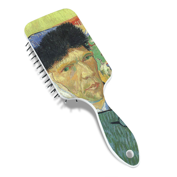 Van Gogh's Self Portrait with Bandaged Ear Hair Brush - Angle View