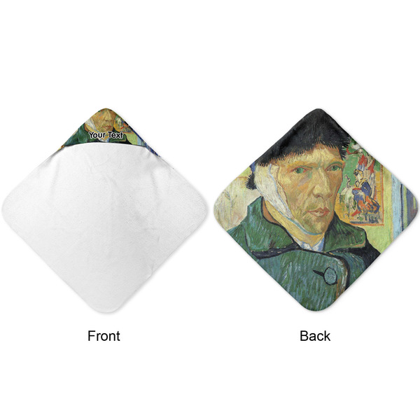Van Gogh's Self Portrait with Bandaged Ear Hooded Baby Towel- Approval