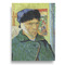 Van Gogh's Self Portrait with Bandaged Ear House Flags - Double Sided - BACK