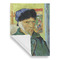 Van Gogh's Self Portrait with Bandaged Ear House Flags - Single Sided - FRONT FOLDED