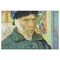 Van Gogh's Self Portrait with Bandaged Ear Indoor / Outdoor Rug - 2'x3' - Front Flat