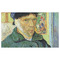 Van Gogh's Self Portrait with Bandaged Ear Indoor / Outdoor Rug - 3'x5' - Front Flat