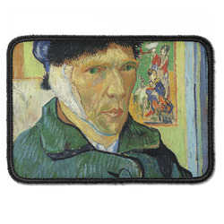 Van Gogh's Self Portrait with Bandaged Ear Iron On Rectangle Patch
