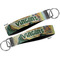 Van Gogh's Self Portrait with Bandaged Ear Key-chain - Metal and Nylon - Front and Back