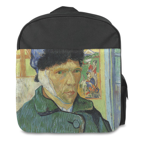 Custom Van Gogh's Self Portrait with Bandaged Ear Preschool Backpack