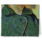 Van Gogh's Self Portrait with Bandaged Ear Kitchen Towel - Poly Cotton - Folded Half