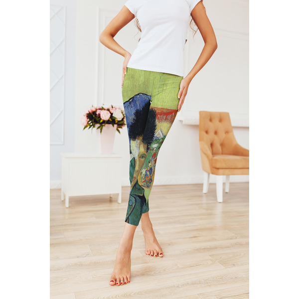 Van Gogh's Self Portrait with Bandaged Ear Ladies Leggings - LIFESTYLE 2