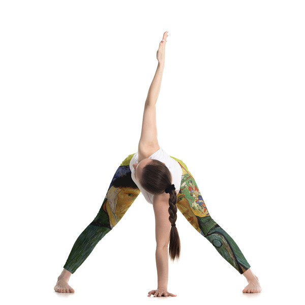 Van Gogh's Self Portrait with Bandaged Ear Ladies Leggings - LIFESTYLE