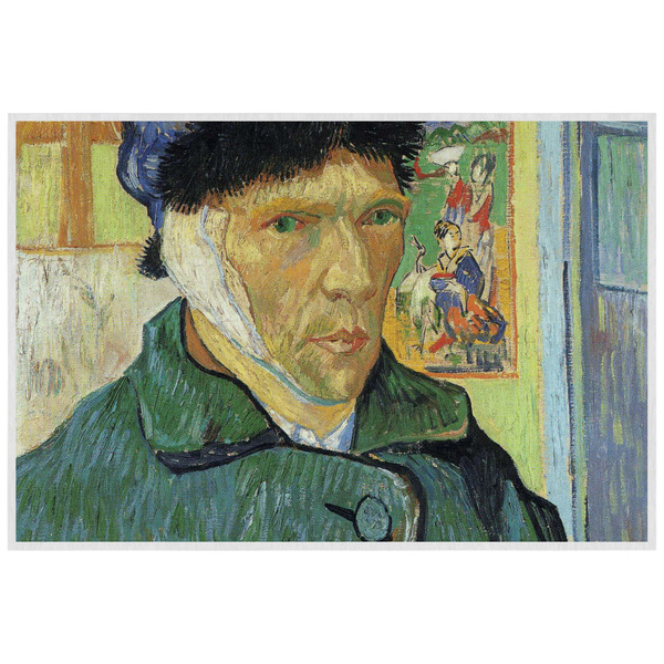 Custom Van Gogh's Self Portrait with Bandaged Ear Laminated Placemat