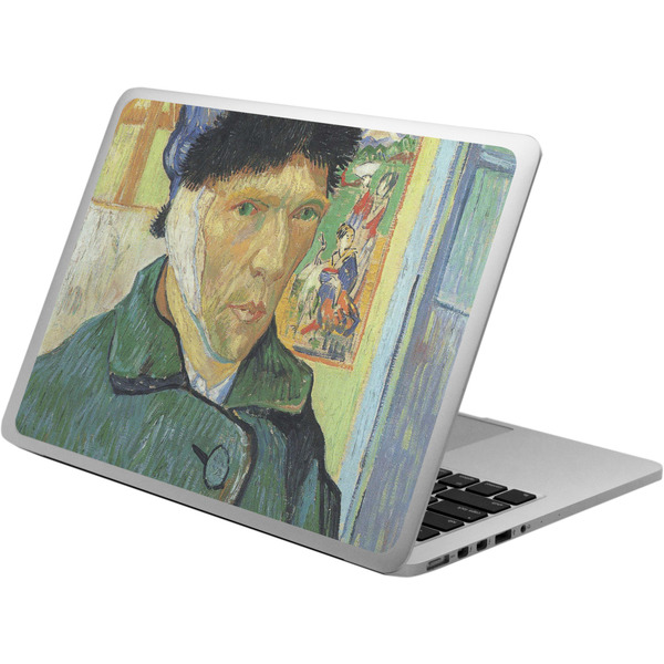 Custom Van Gogh's Self Portrait with Bandaged Ear Laptop Skin - Custom Sized