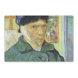 Van Gogh's Self Portrait with Bandaged Ear Large Rectangle Car Magnet