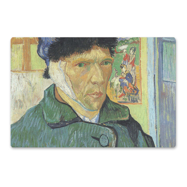 Custom Van Gogh's Self Portrait with Bandaged Ear Large Rectangle Car Magnet