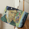 Van Gogh's Self Portrait with Bandaged Ear Large Rope Tote - Life Style